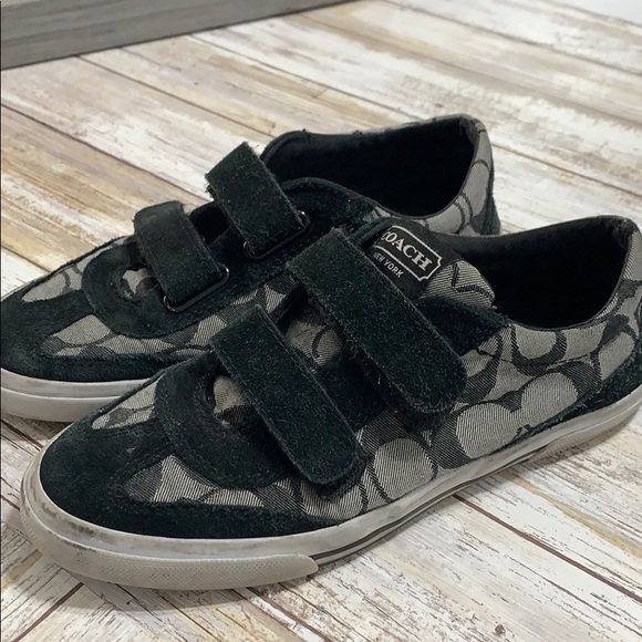 ‼️COACH PRIYA low top Canvas Shoes 5.5‼️